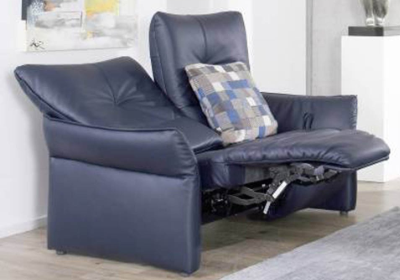 Fabric 2 Seater Power Recliner Sofas	