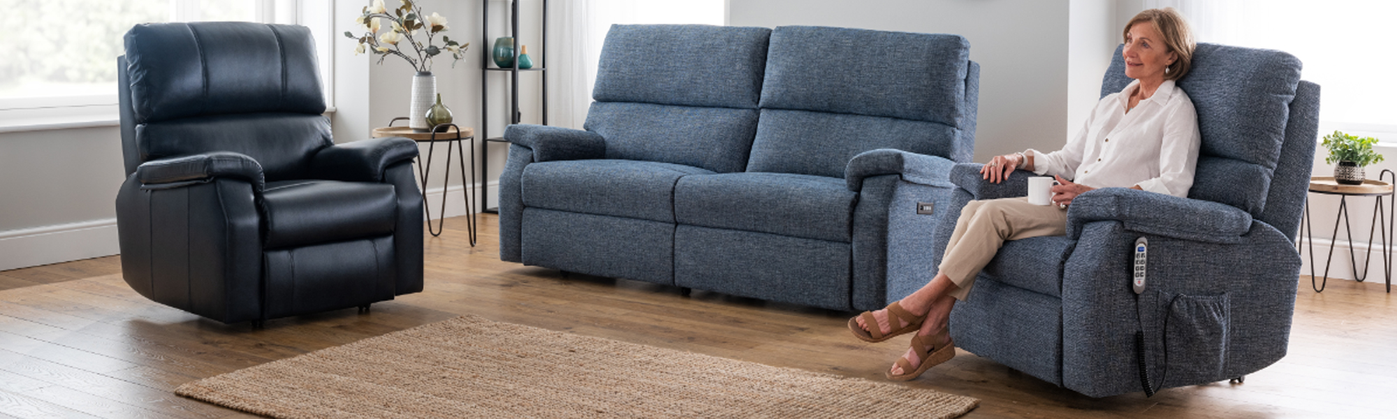 Fabric - Riser Recliner Chairs