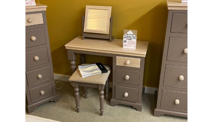 Dressing Table, Stool & Mirror