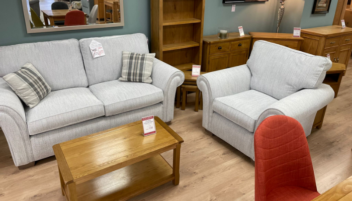 2 Seater Sofa + Armchair