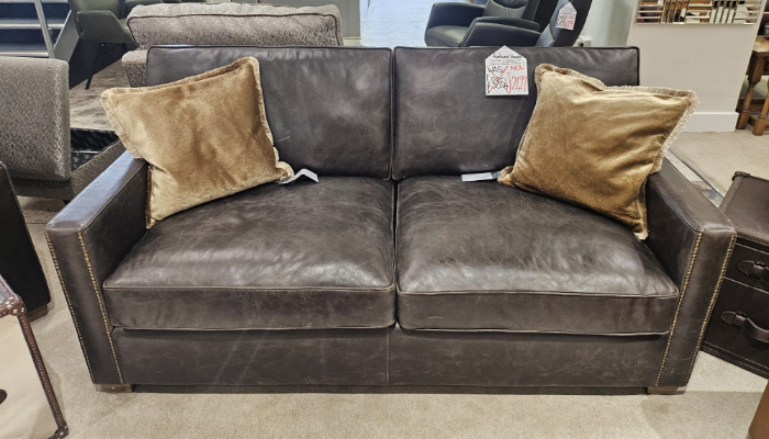 2 Str Sofa & Armchair Lthr - Winston Chocolate - LT1
