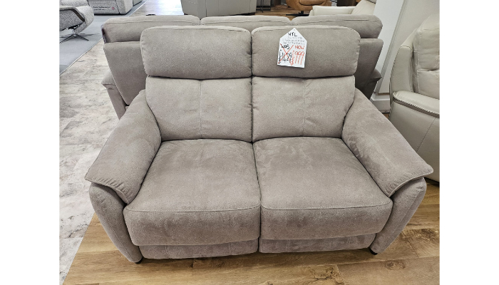 2 Seater Power Recliner Fabric