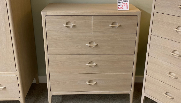 2 Over 3 Drawer Chest