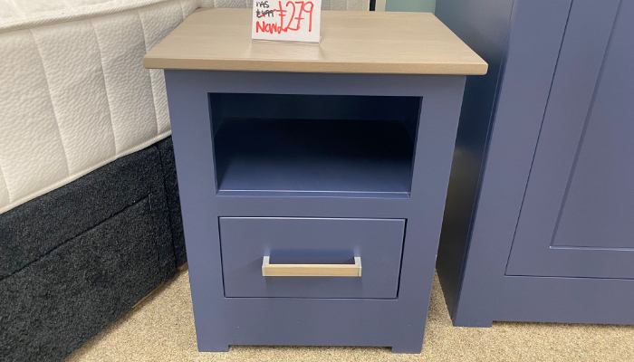 1 Drawer Open Shelf Bedside
