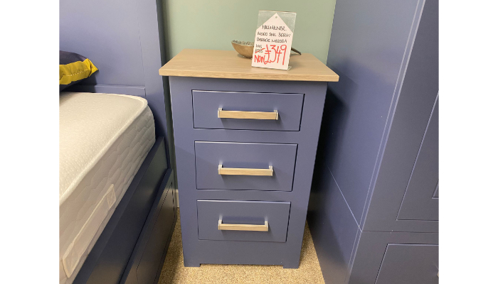 Small 3 Drawer Bedside