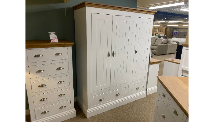 Small 2 Drawer Wardrobe