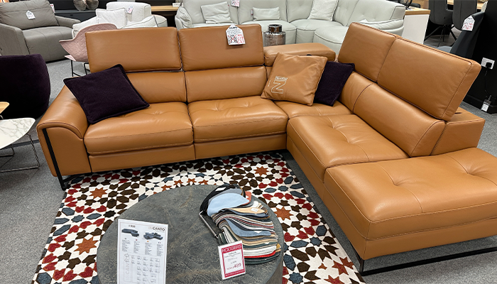 Reclining Corner Sofa & Matching Armchair