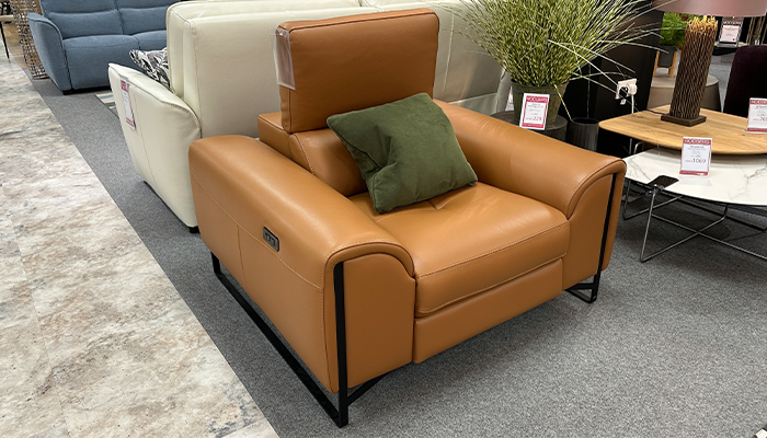 Reclining Corner Sofa & Matching Armchair