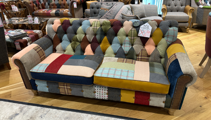 2.5 Seater Patchwork Sofa