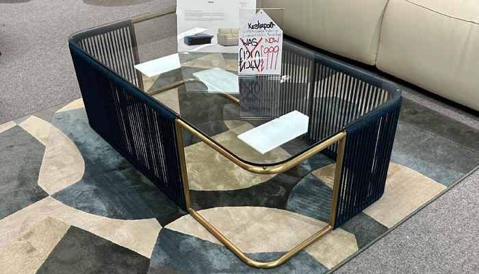 Coffee Table And 2 Lamp Tables