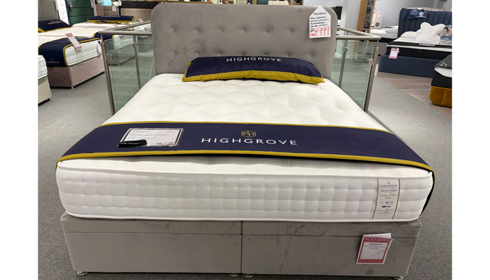 180cm With Headboard And Grange Mattress