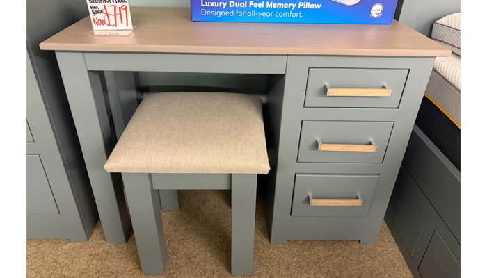 Single Dressing Table And Stool