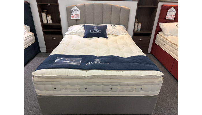 150cm Kingsize Divan With Kingsey Mattress And Beatrice Headboard