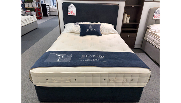 150cm Kingsize Divan With Orthocare Support Mattress