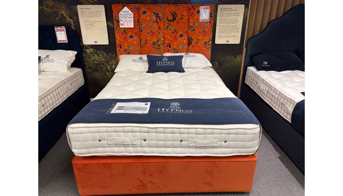 150cm Kingsize Divan With Wild Cornwall Mattress