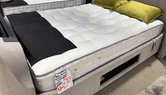 150cm Black Edition 4000 Mattress