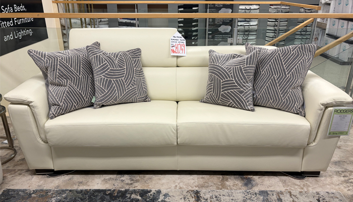 3 Seater Leather Sofa Bed