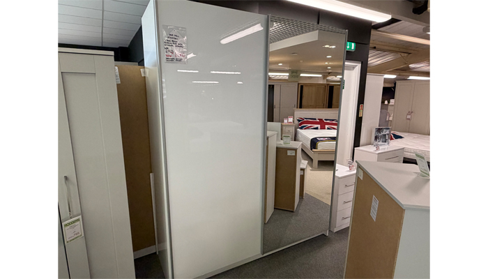 2 Door 180cm Sliding Robe With Internal Drawers