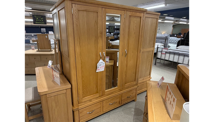 Triple Wardrobe