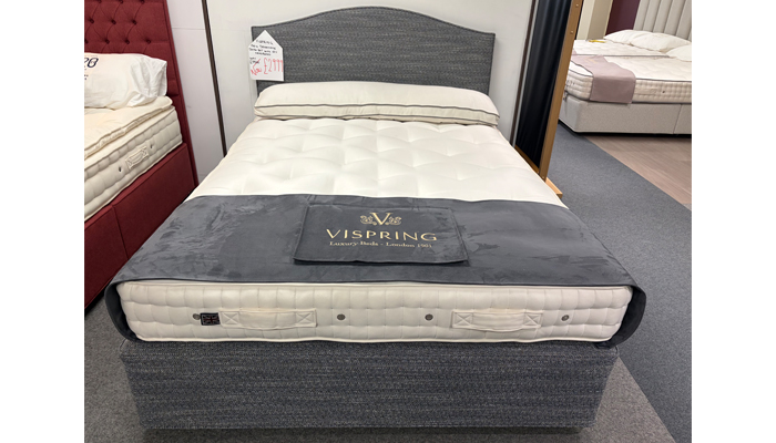 150cm Divan Set With Iris Headboard