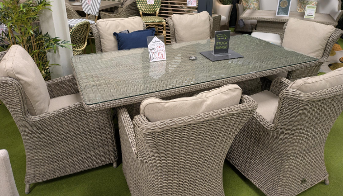 6 Seater Rectangular Dining Set 200cm X 100cm