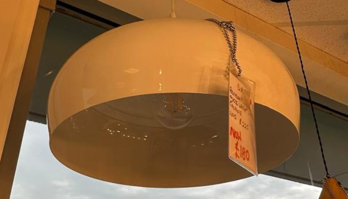 Pendant Light Gloss White L