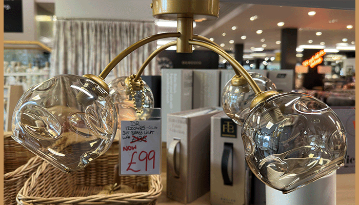 Brass Light Fitting