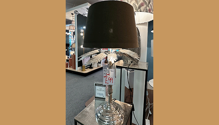 Palm Tree Table Lamp