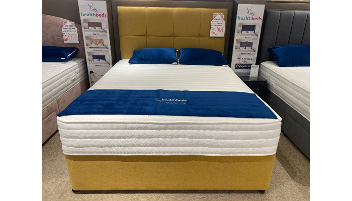 Kingsize Divan Set With Headboard